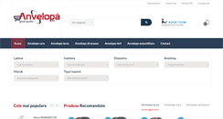 Desktop Screenshot of anvelopeshop.ro